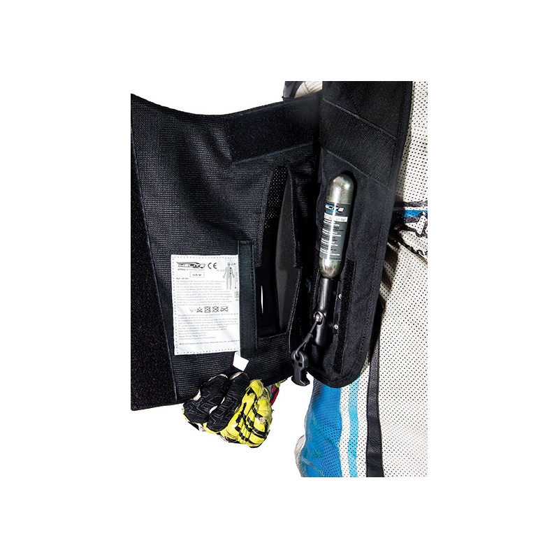 HELITE GP Air 2 airbagvest sort og hvid
