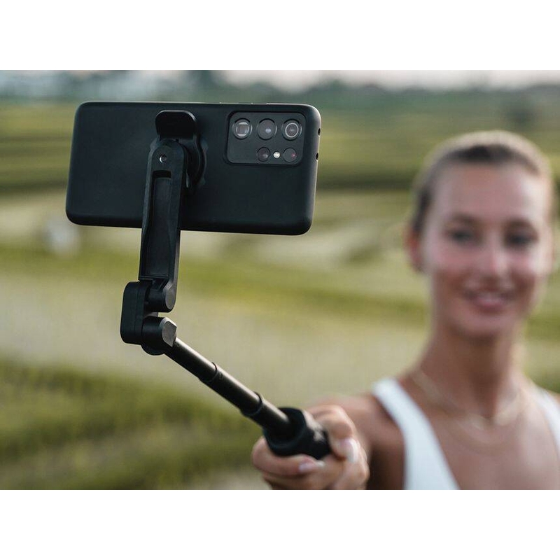 Quad Lock® 360 Telefonholderhoved med Udløserhåndtag Blå-Sort