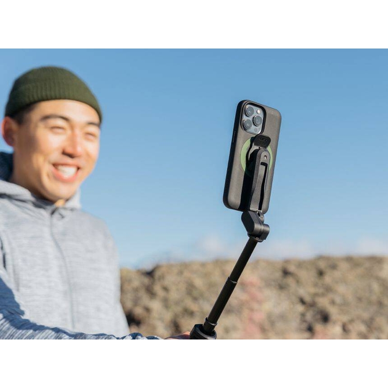 Quad Lock® 360 Telefonholderhoved med Udløserhåndtag Blå-Sort