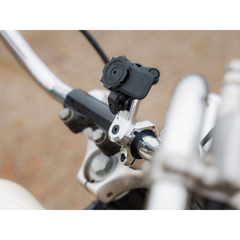 Quad Lock® PRO Telefonholder til styr, forkromet