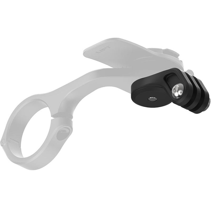 Quad Lock® Actionkamera/Lysadapter Sort