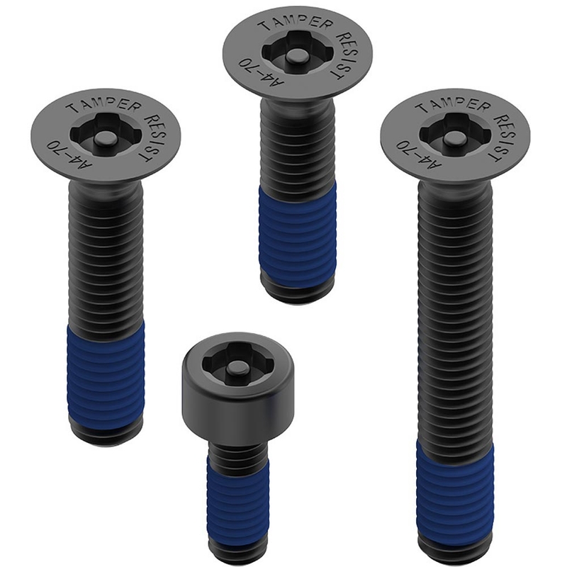 Quad Lock® Tyverisikringsskruesæt, sort