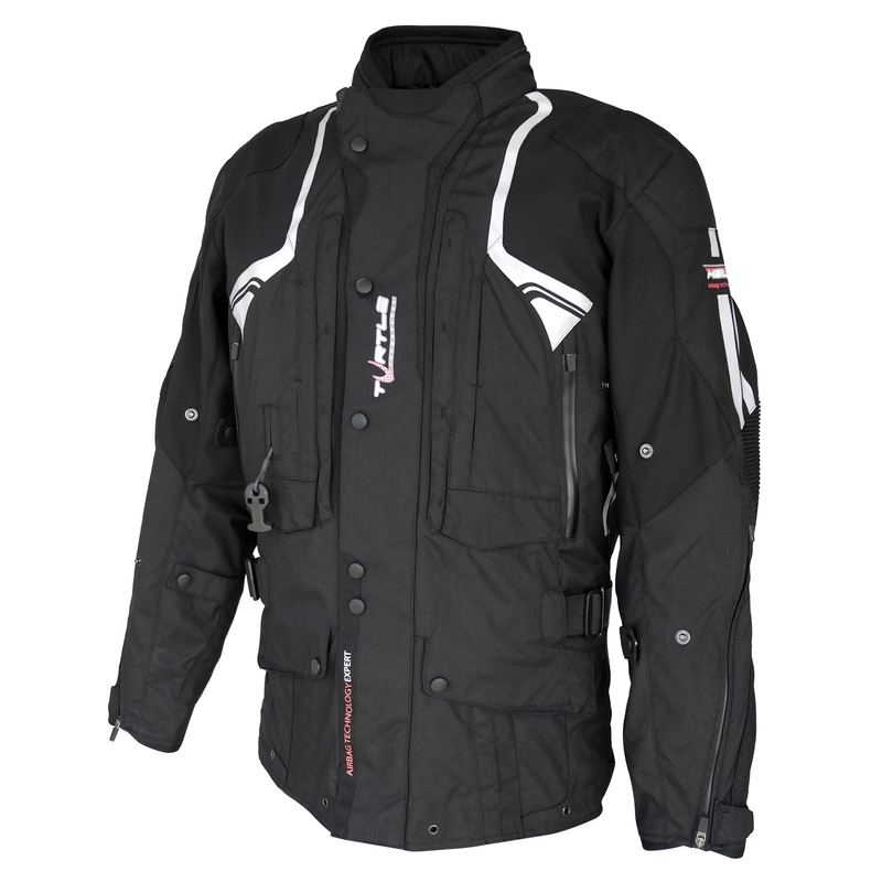 HELITE Touring airbag-jakke sort