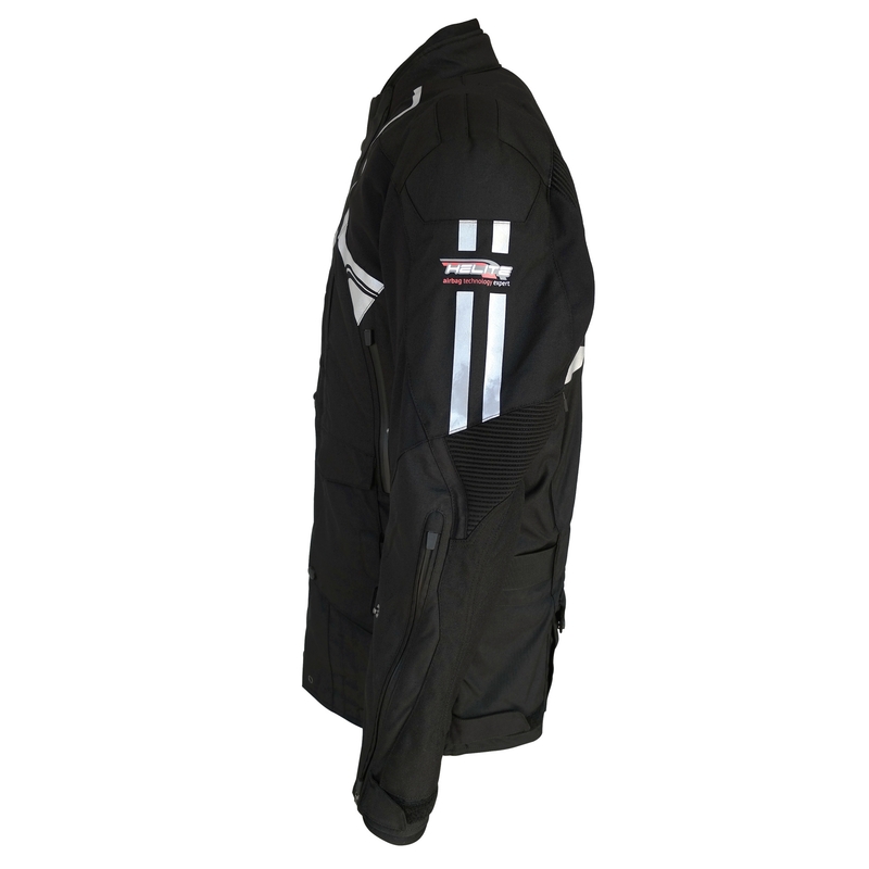 HELITE Touring airbag-jakke sort