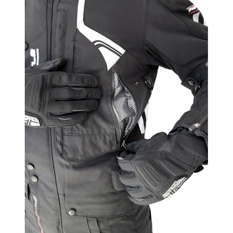 HELITE Touring airbag-jakke sort