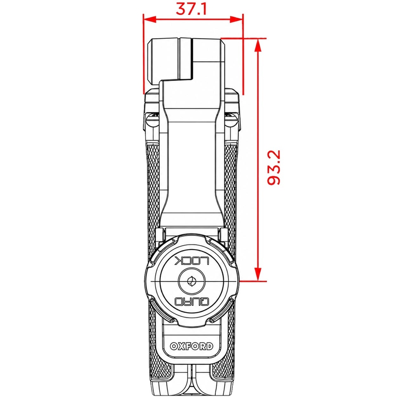 Quad Lock® stativ sort
