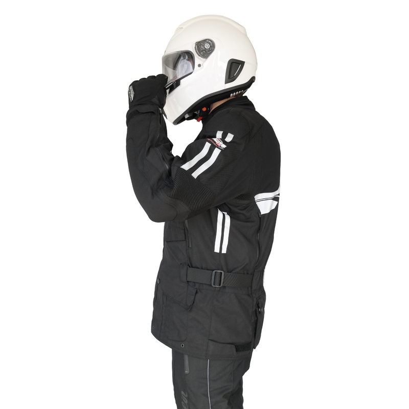 HELITE Touring airbag-jakke sort