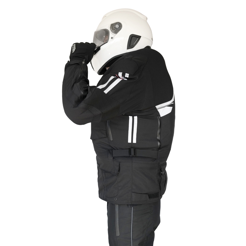 HELITE Touring airbag-jakke sort