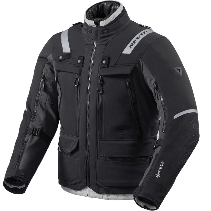 Revit Defender 4 GTX motorcykeljakke sort