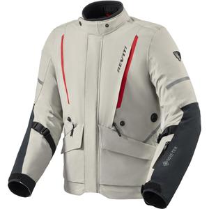 Revit Vertical 2 GTX motorcykeljakke grå-rød