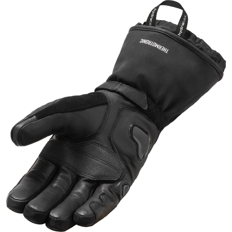 Motorcykelhandsker Revit Warp H2O Opvarmede, Sort