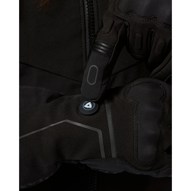 Motorcykelhandsker Revit Liberty 2 H2O Dame med varme, Sort