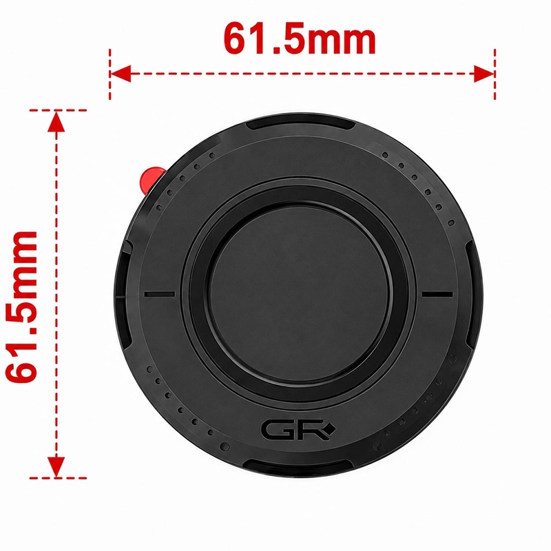 GRxplore MT10 Buet Motorcykel Styr Telefonholder Sort