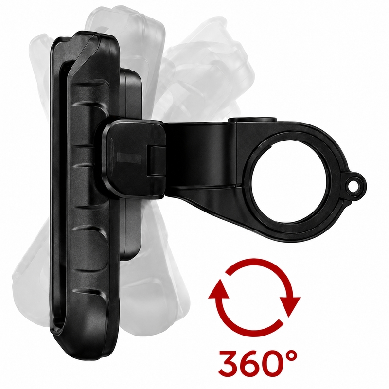 MotoZem ISO mobiltelefonholder sort