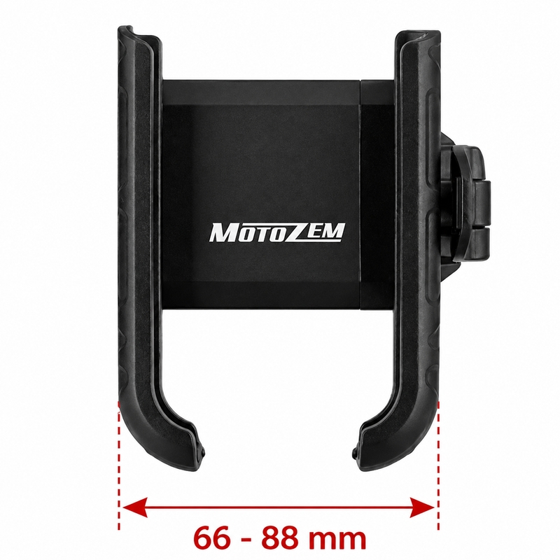 MotoZem ISO mobiltelefonholder sort