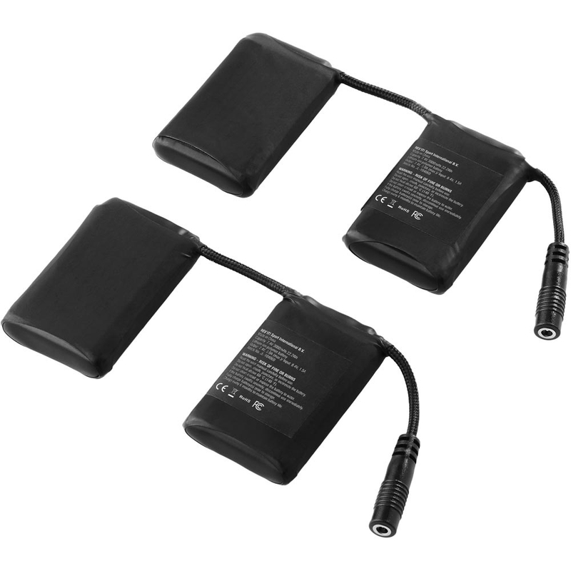 Genopladeligt reservebatteri til Revit varmehandsker, sort