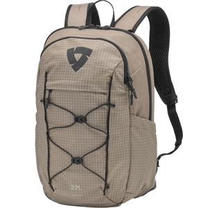 Revit Saroa motorcykelrygsæk sandsort 22 l