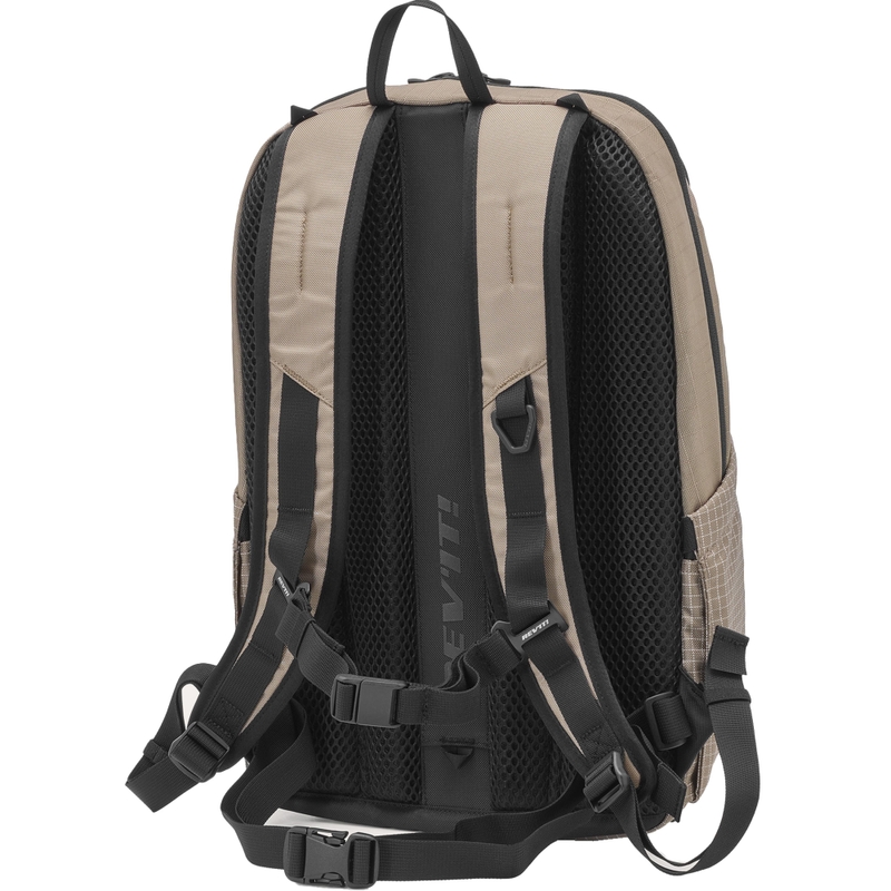 Revit Saroa motorcykelrygsæk sandsort 22 l