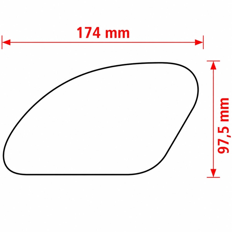 Sidetankpad Print HDR239 sort
