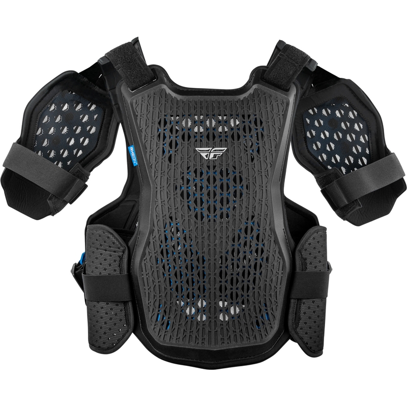 Bryst- og rygbeskytter FLY Racing Blueprint RCH-2, sort