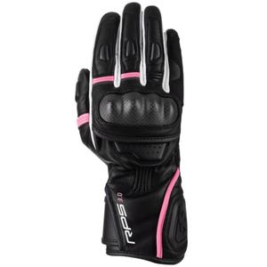 Dame motorcykelhandsker Oxford RP-5 3.0 sort-hvid-pink