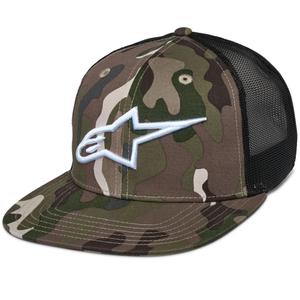 Alpinestars Corp kasket grøn camo-sort