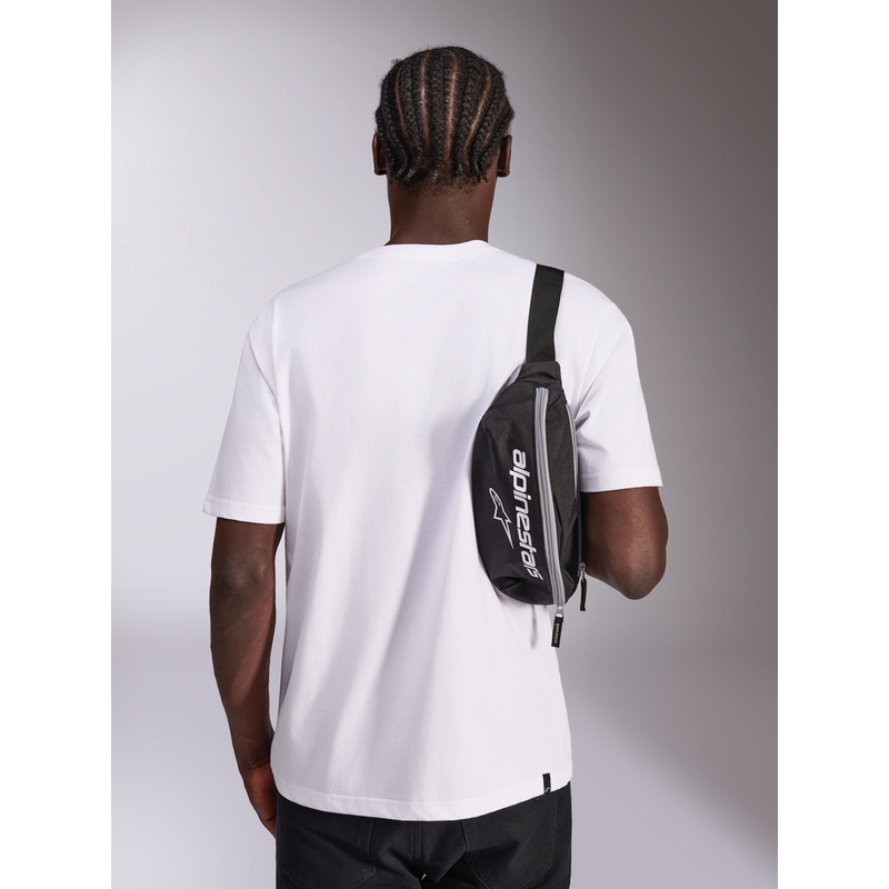 Alpinestars Only Linear 2L bæltetaske sort-hvid
