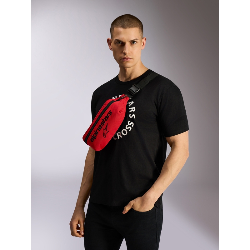 Alpinestars Only Linear 2L bæltetaske rød-sort