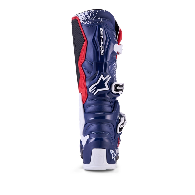 Alpinestars TECH 7 UNITY motocrossstøvler rød-hvid-blå