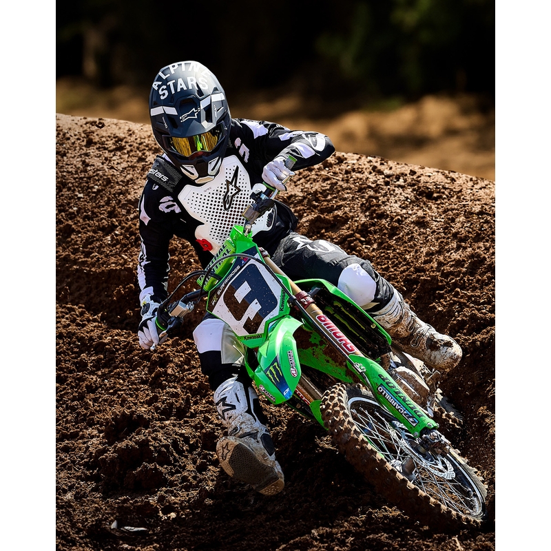 Alpinestars TECH-AIR®MX Plasma system airbagvest hvid-sort-rød