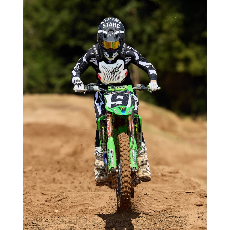 Alpinestars TECH-AIR®MX Plasma system airbagvest hvid-sort-rød