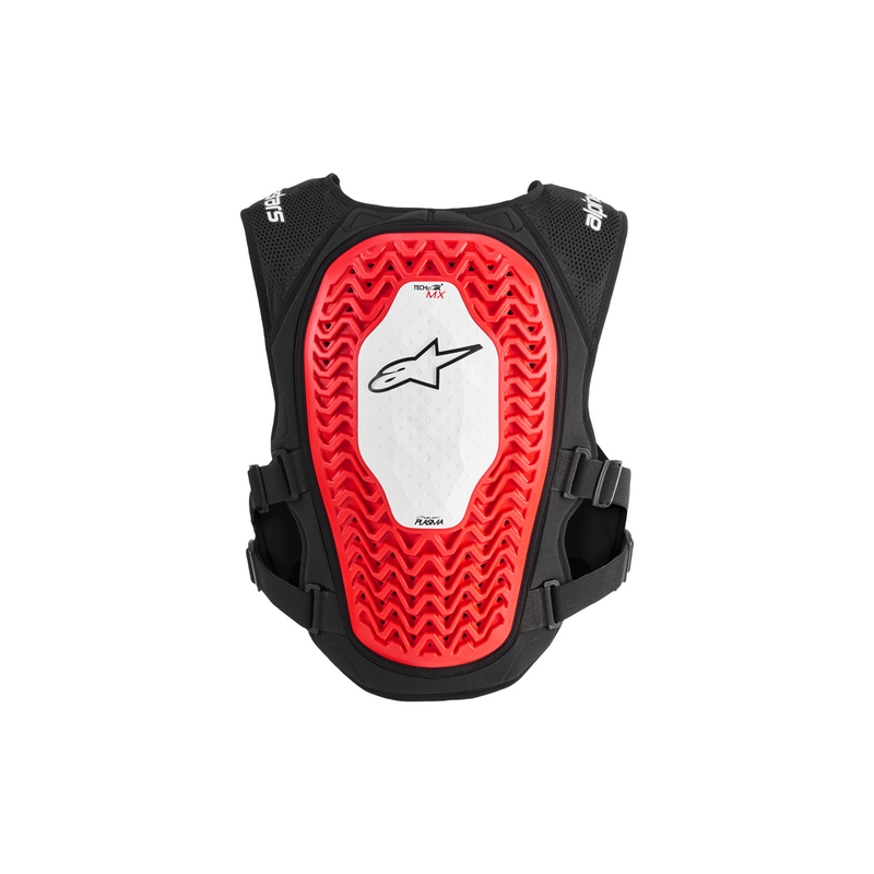 Alpinestars TECH-AIR®MX Plasma system airbagvest hvid-sort-rød