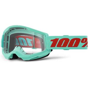 Motocrossbriller 100% STRATA 2 New Maupiti (klar plexi)