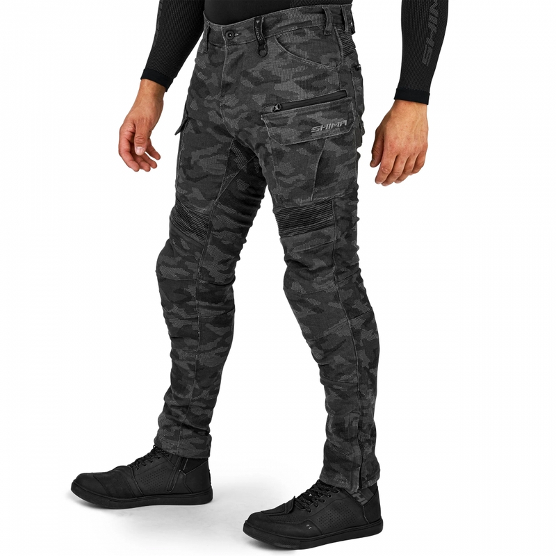 Shima Giro 3.0 camo motorcykelbukser