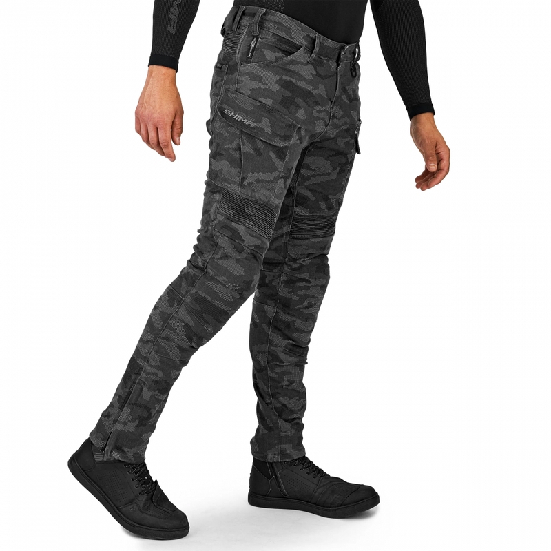 Shima Giro 3.0 camo motorcykelbukser