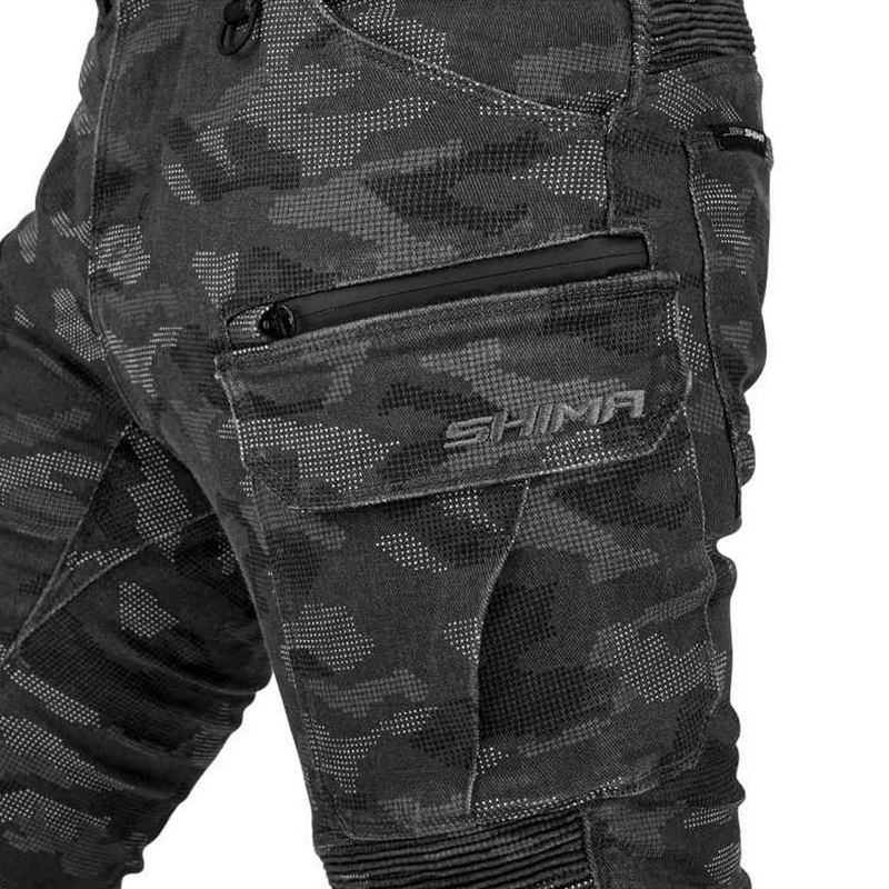 Shima Giro 3.0 camo motorcykelbukser