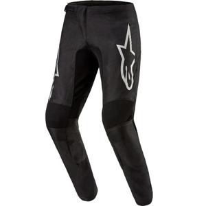 Alpinestars Fluid Graphite Motocross Pants Sort og sølv