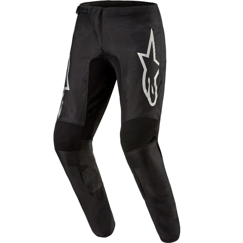 Alpinestars Fluid Graphite Motocross Pants Sort og sølv