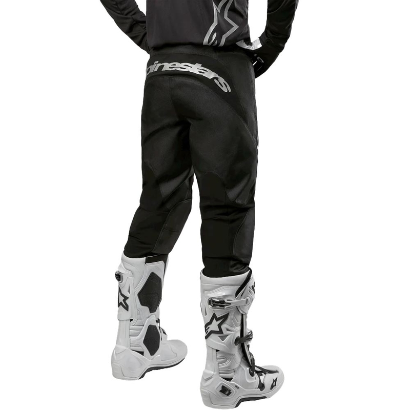 Alpinestars Fluid Graphite Motocross Pants Sort og sølv