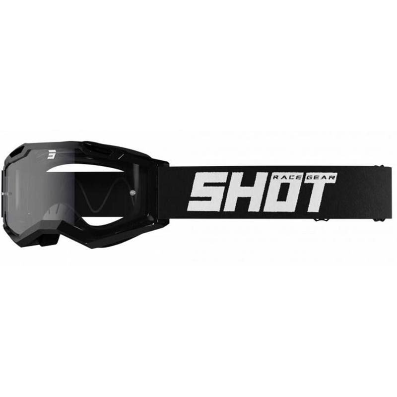 Motocrossbriller Shot Assault 2.0 Solid Enduro sort