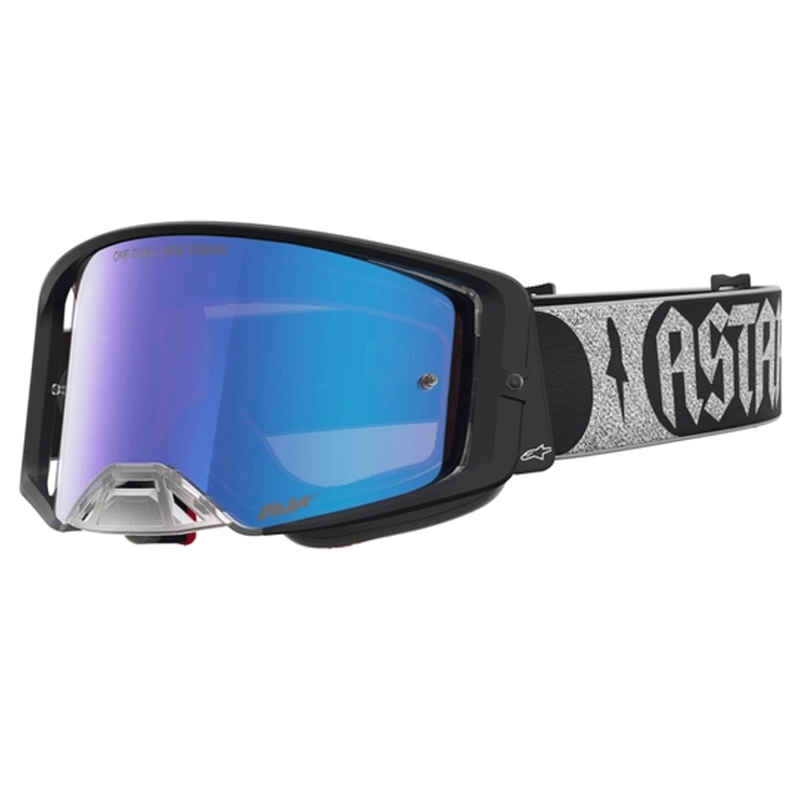 Alpinestars Supertech Atrox motocrossbriller sort-sølv