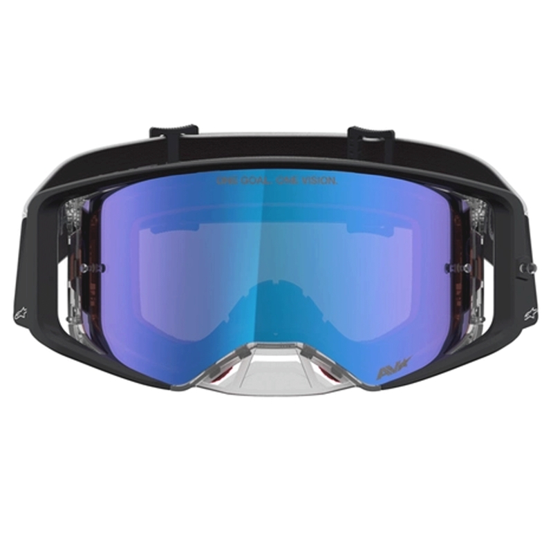 Alpinestars Supertech Atrox motocrossbriller sort-sølv