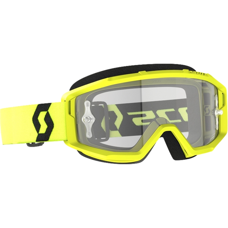 Motocrossbriller SCOTT PRIMAL CLEAR sort-fluogul