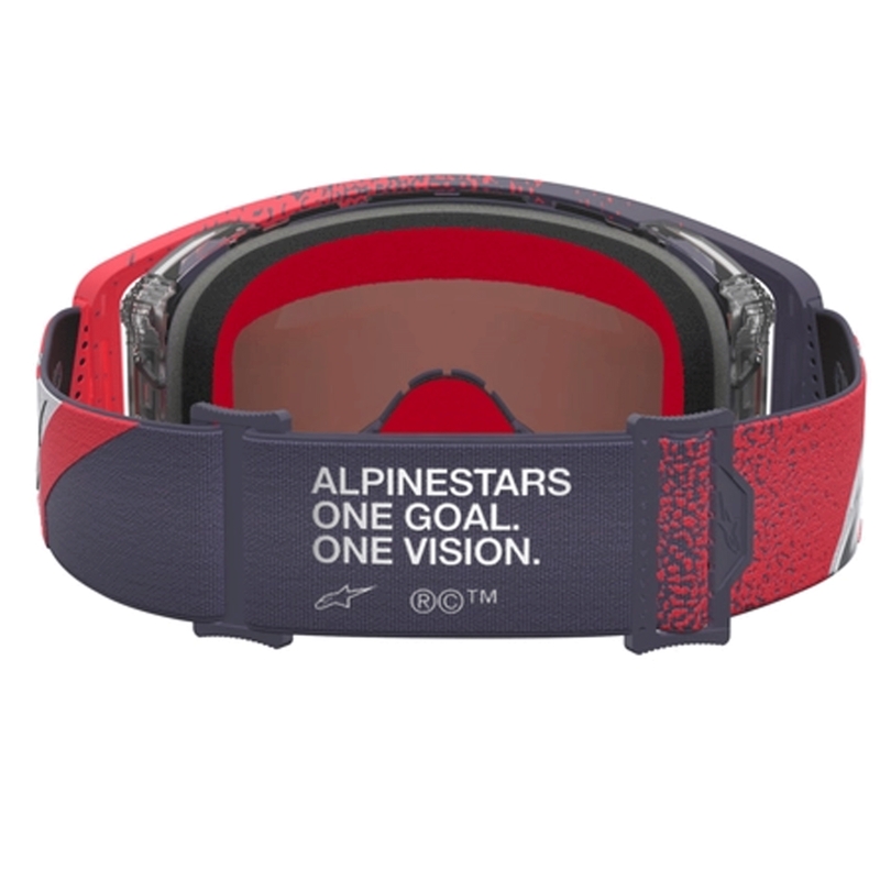 Alpinestars Supertech motocrossbriller sort-rød