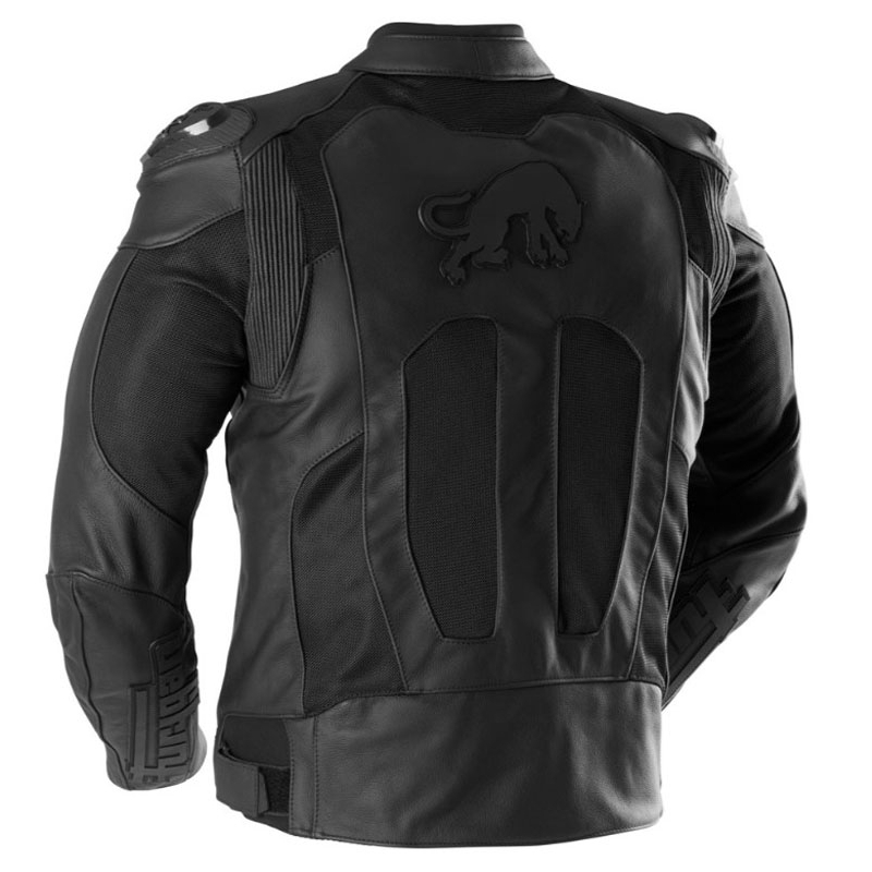 Furygan Speed Mesh 3 læder motorcykeljakke sort - 2. kvalitet - II. kvalitet