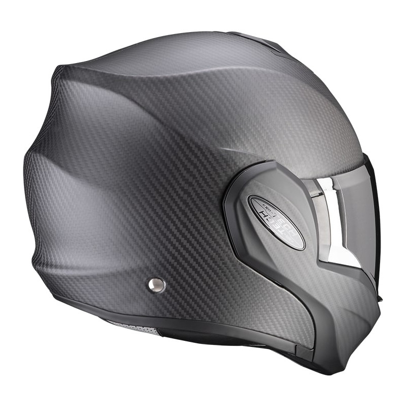 Scorpion EXO-TECH EVO Carbon flip-up hjelm, matsort - II. kvalitet