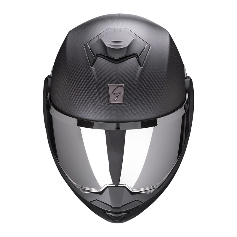 Scorpion EXO-TECH EVO Carbon flip-up hjelm, matsort - II. kvalitet