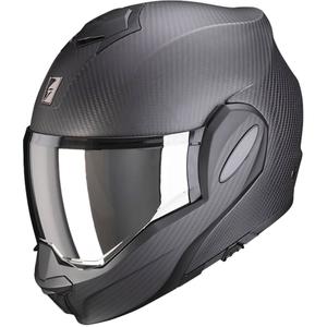 Scorpion EXO-TECH EVO Carbon flip-up hjelm, matsort - II. kvalitet