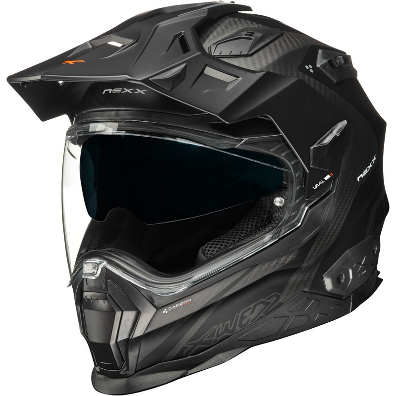 Endurohjelm NEXX X.Wed 2 Vaal Carbon Black udsalg - II. kvalitet