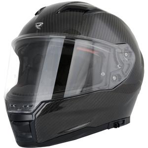 Fullface motorcykelhjelm Street Racer Titan Carbon black 2 - II. kvalitet